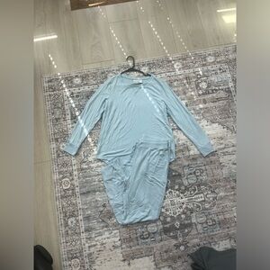 Matching set!! Sky blue, so comfy and pretty!!💙